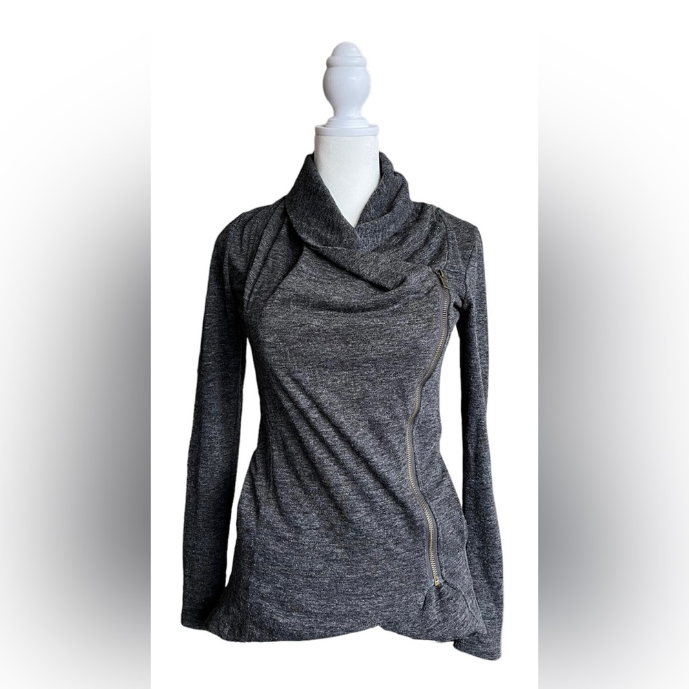 Sweet Rain Zip-up Jacket Sweater Cardigan Size XXS to Small